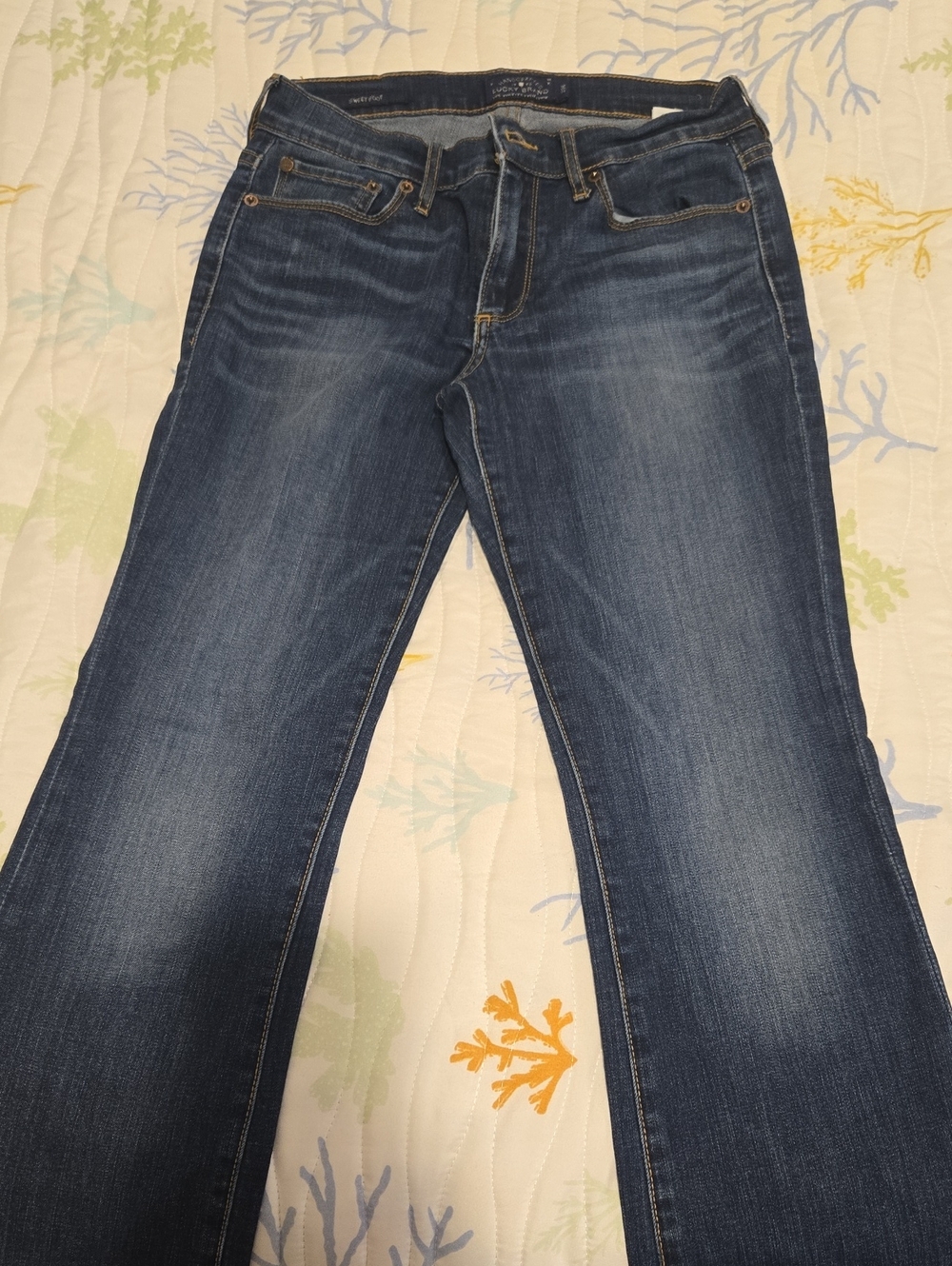 Lucky Brand Women's Blue Flare Jeans